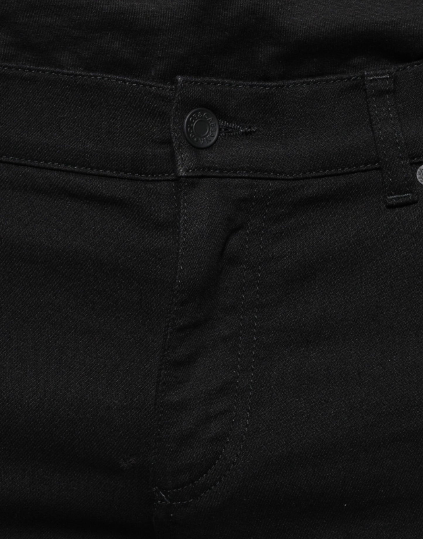 Dolce &amp; Gabbana zwarte, strakke spijkerbroek van stretch katoen voor heren