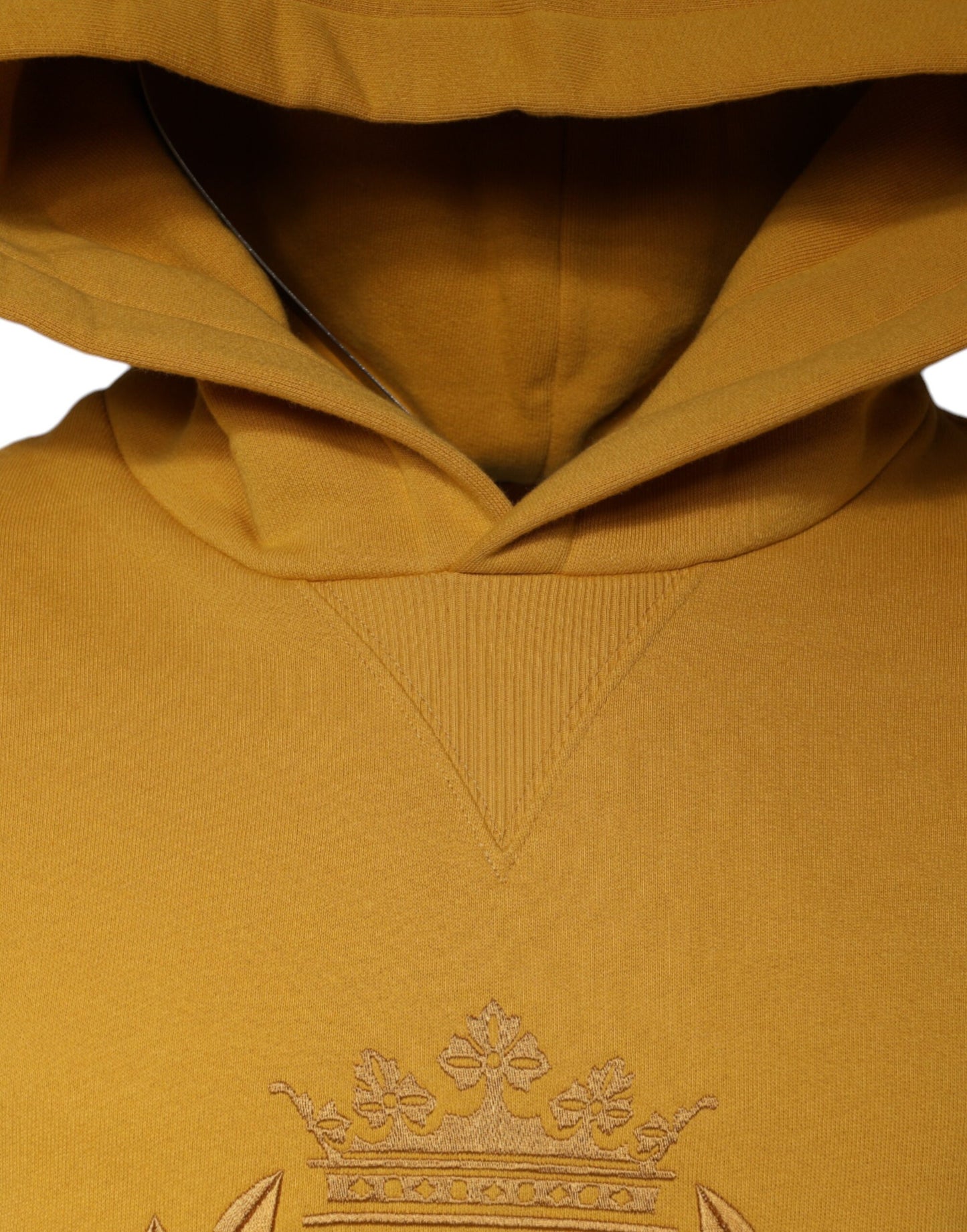 Dolce &amp; Gabbana Mosterdfarben DG Kapuchon Sweatshirt Trui voor Heren