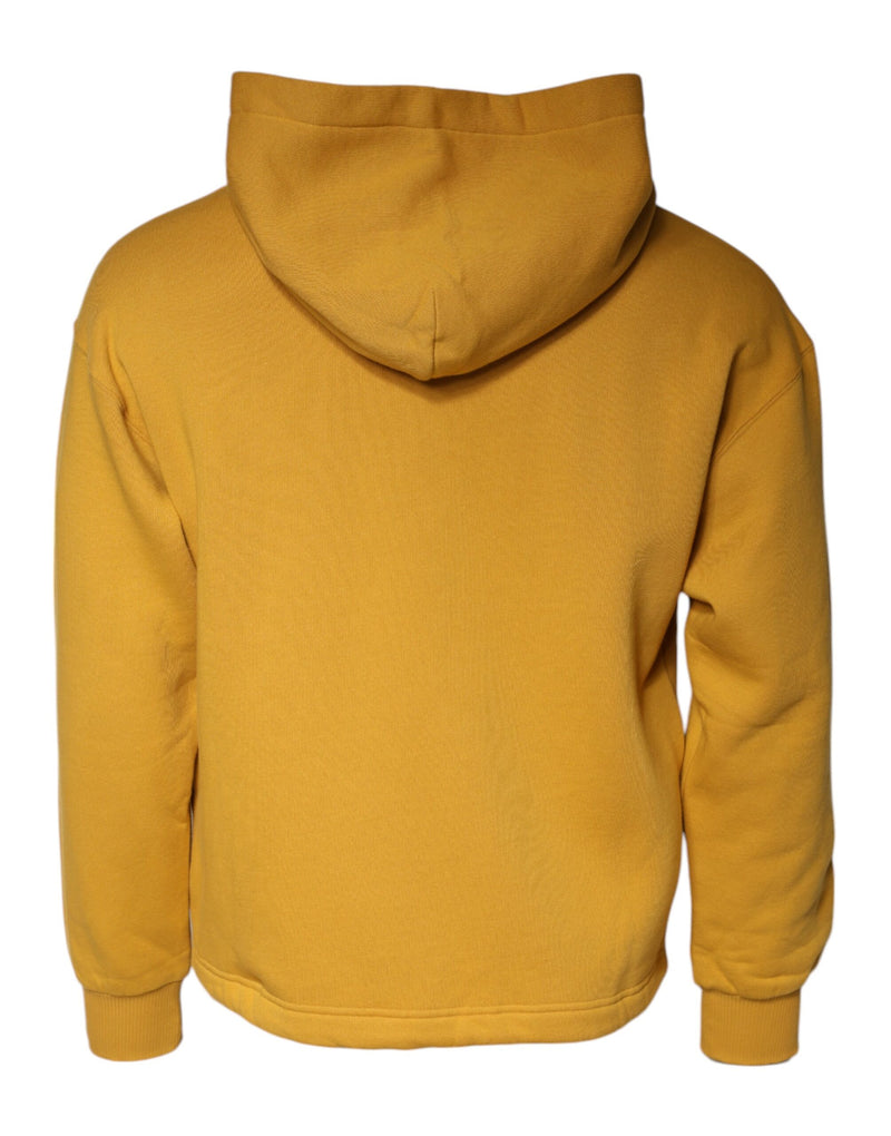 Dolce &amp; Gabbana Mosterdfarben DG Kapuchon Sweatshirt Trui voor Heren