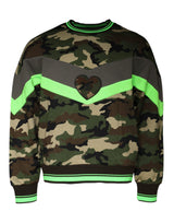 Pull en sweat à camouflage multicolore Dolce &amp; Gabbana