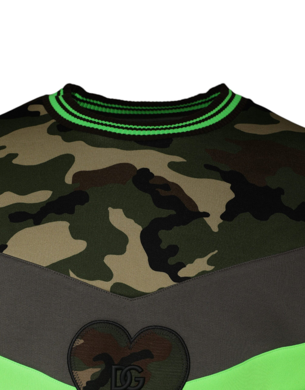 Pull en sweat à camouflage multicolore Dolce &amp; Gabbana