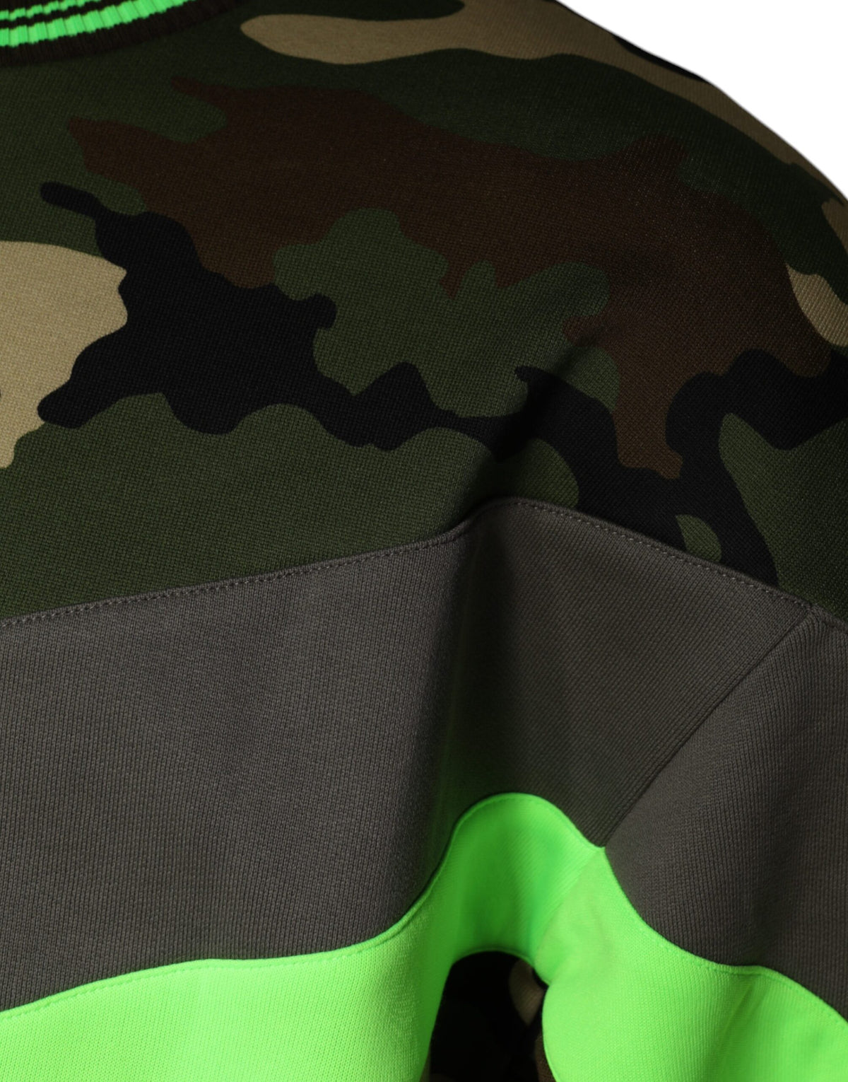 Pull en sweat à camouflage multicolore Dolce &amp; Gabbana