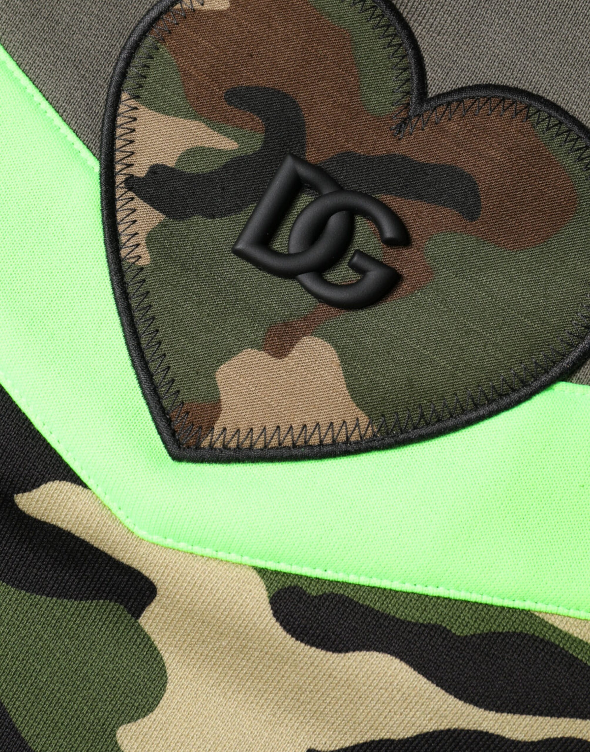 Pull en sweat à camouflage multicolore Dolce &amp; Gabbana