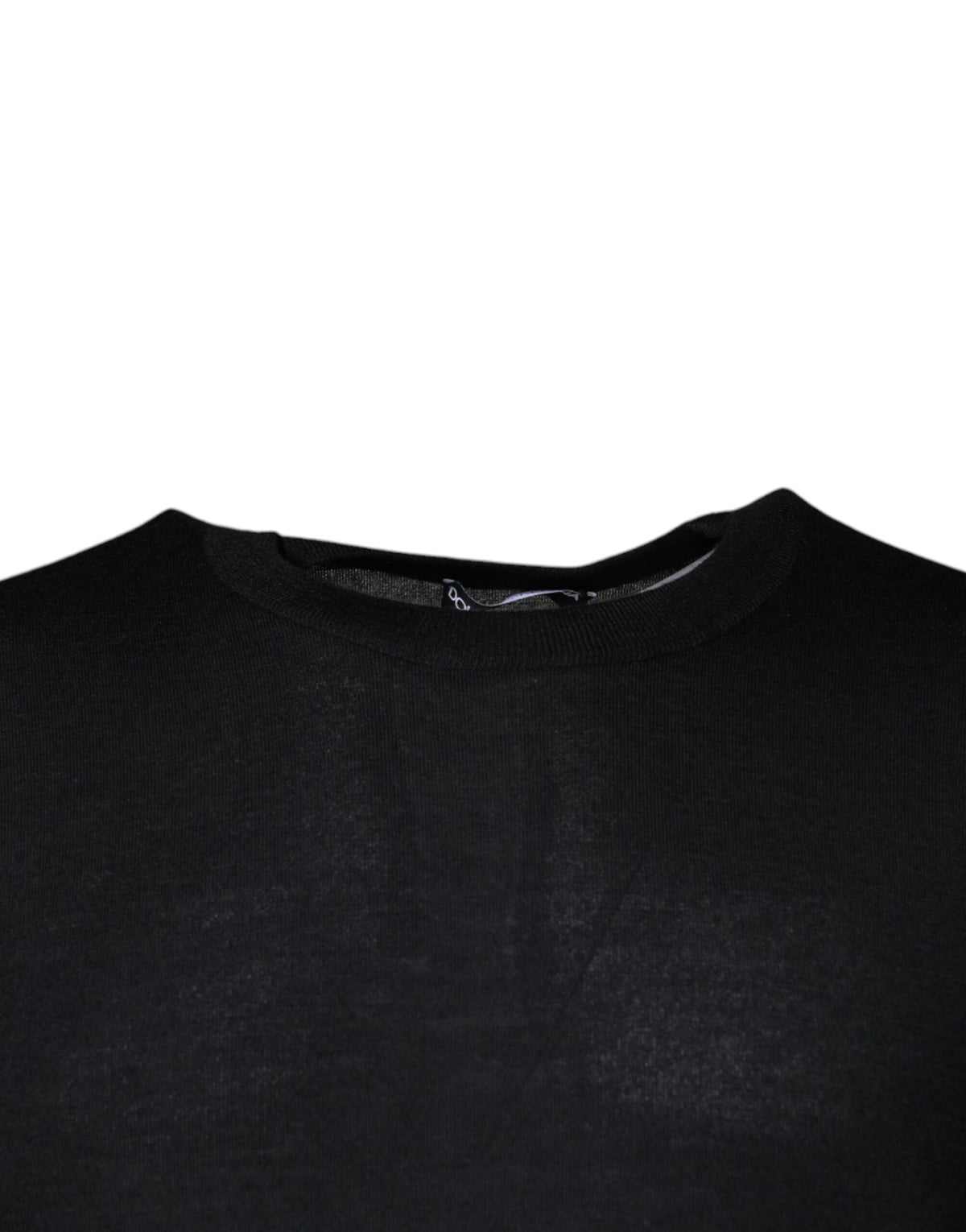 Pull en cachemire noir à col rond de Dolce &amp; Gabbana