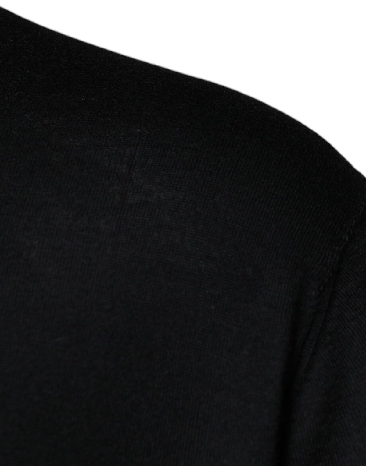 Pull en cachemire noir à col rond de Dolce &amp; Gabbana