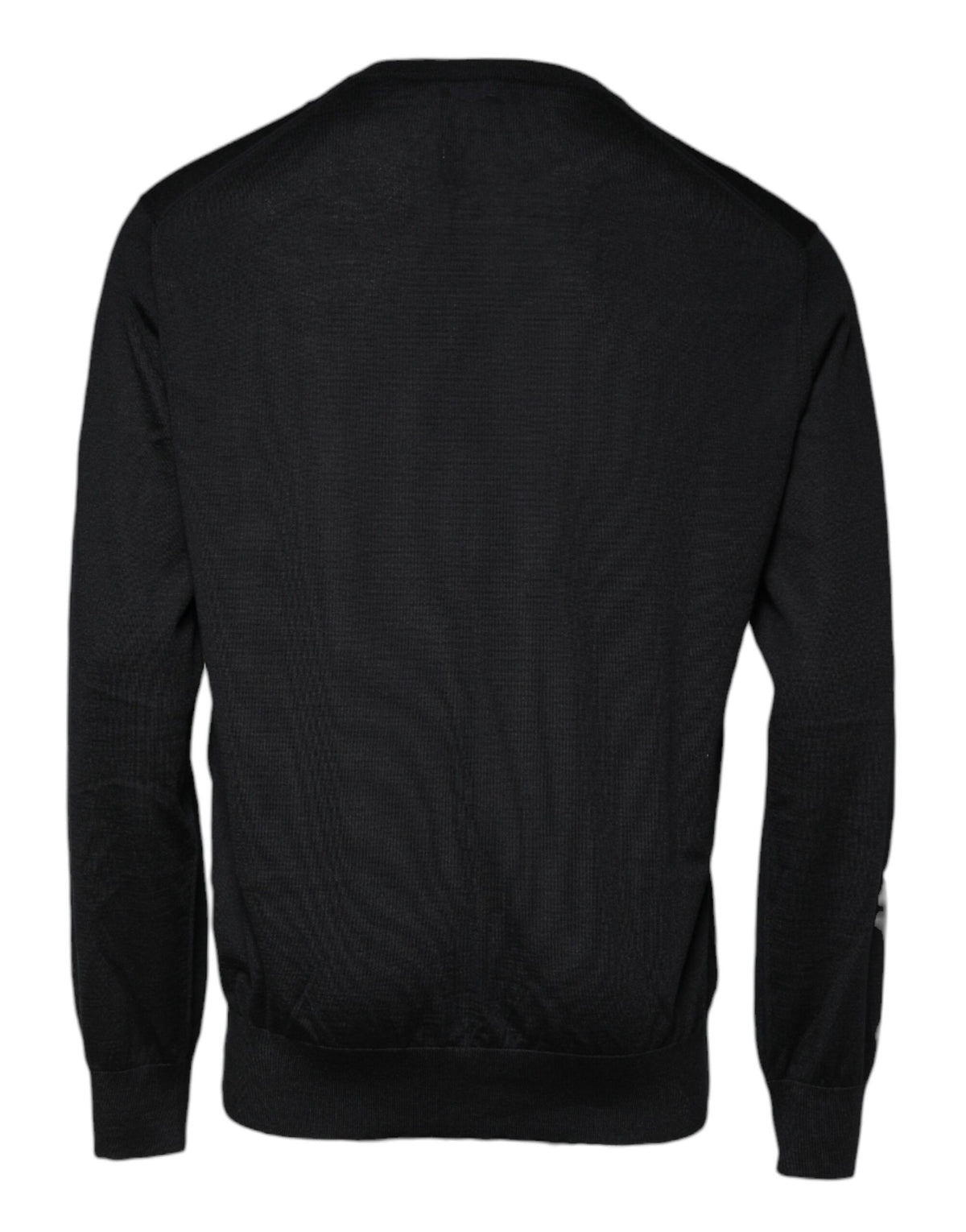 Pull en cachemire noir à col rond de Dolce &amp; Gabbana