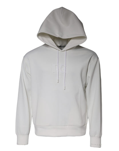 Dolce &amp; Gabbana wit DG logo sweatshirt met capuchon voor heren