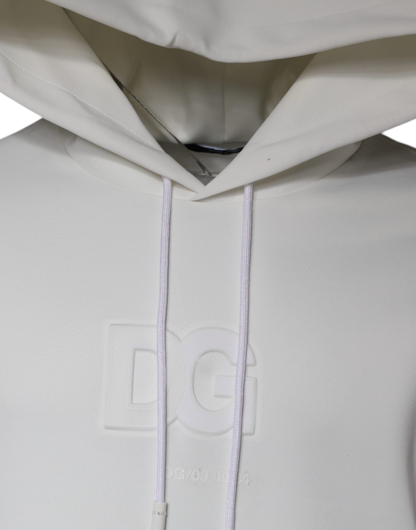 Dolce &amp; Gabbana wit DG logo sweatshirt met capuchon voor heren
