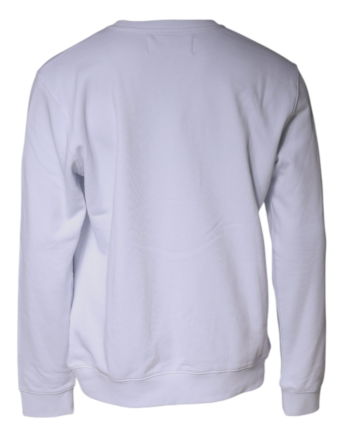 Pull en coton pour homme Replay, col rond, logo blanc en relief.