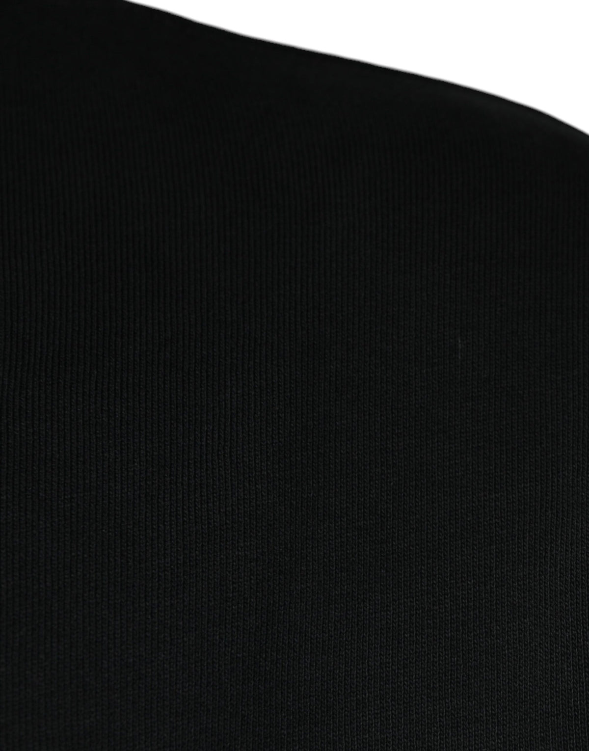 Pull à capuche à fermeture éclair avec plaque logo noire de Dolce &amp; Gabbana
