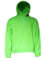 Sweat à capuche pull-over Dolce &amp; Gabbana vert avec logo