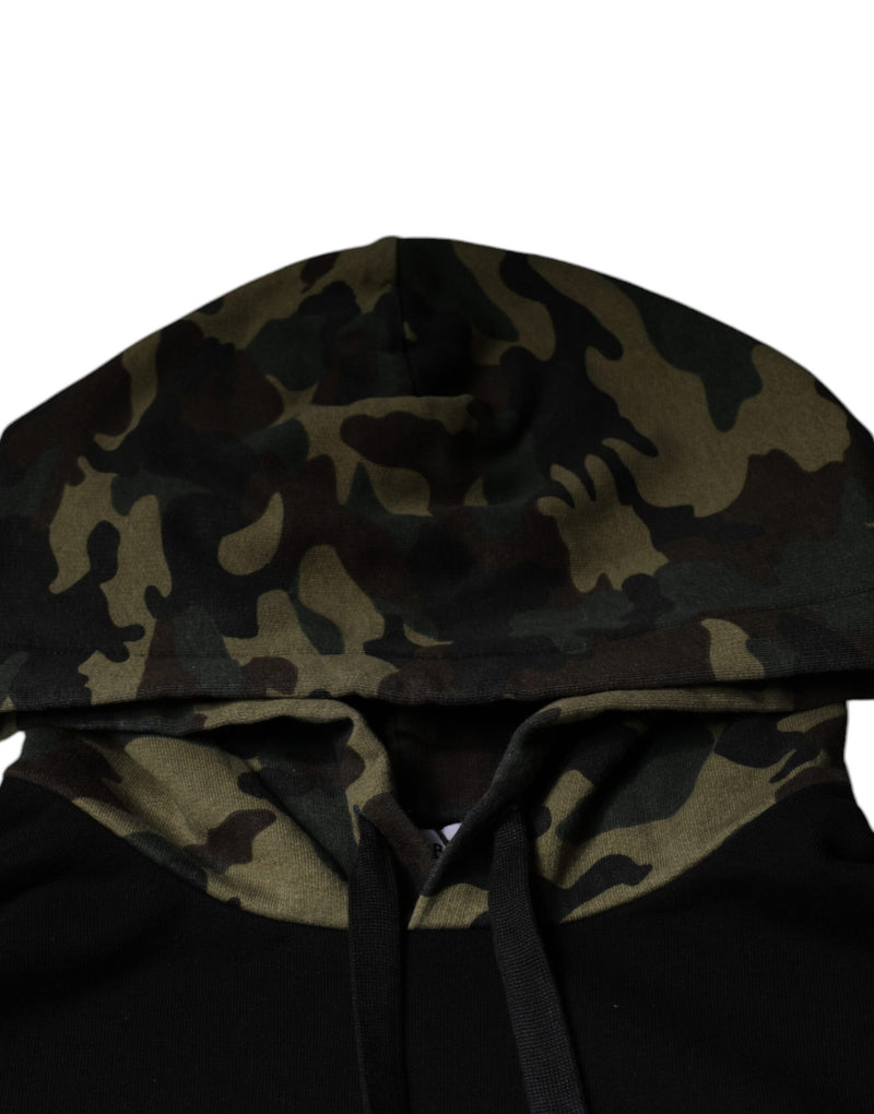 Sweat à capuche déguisement noir Dolce &amp; Gabbana