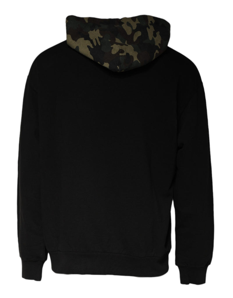 Sweat à capuche déguisement noir Dolce &amp; Gabbana