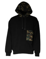 Sweat à capuche déguisement noir Dolce &amp; Gabbana