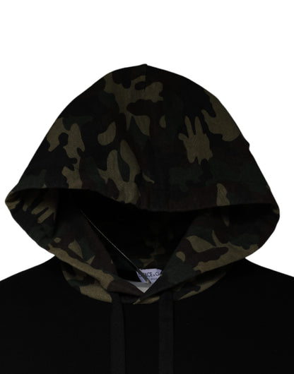 Sweat à capuche déguisement noir Dolce &amp; Gabbana