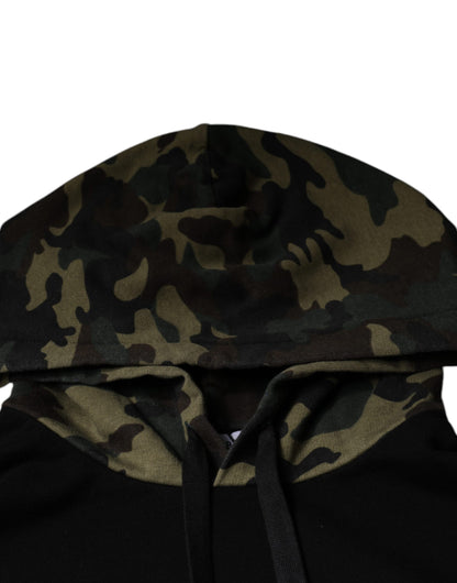 Sweat à capuche déguisement noir Dolce &amp; Gabbana