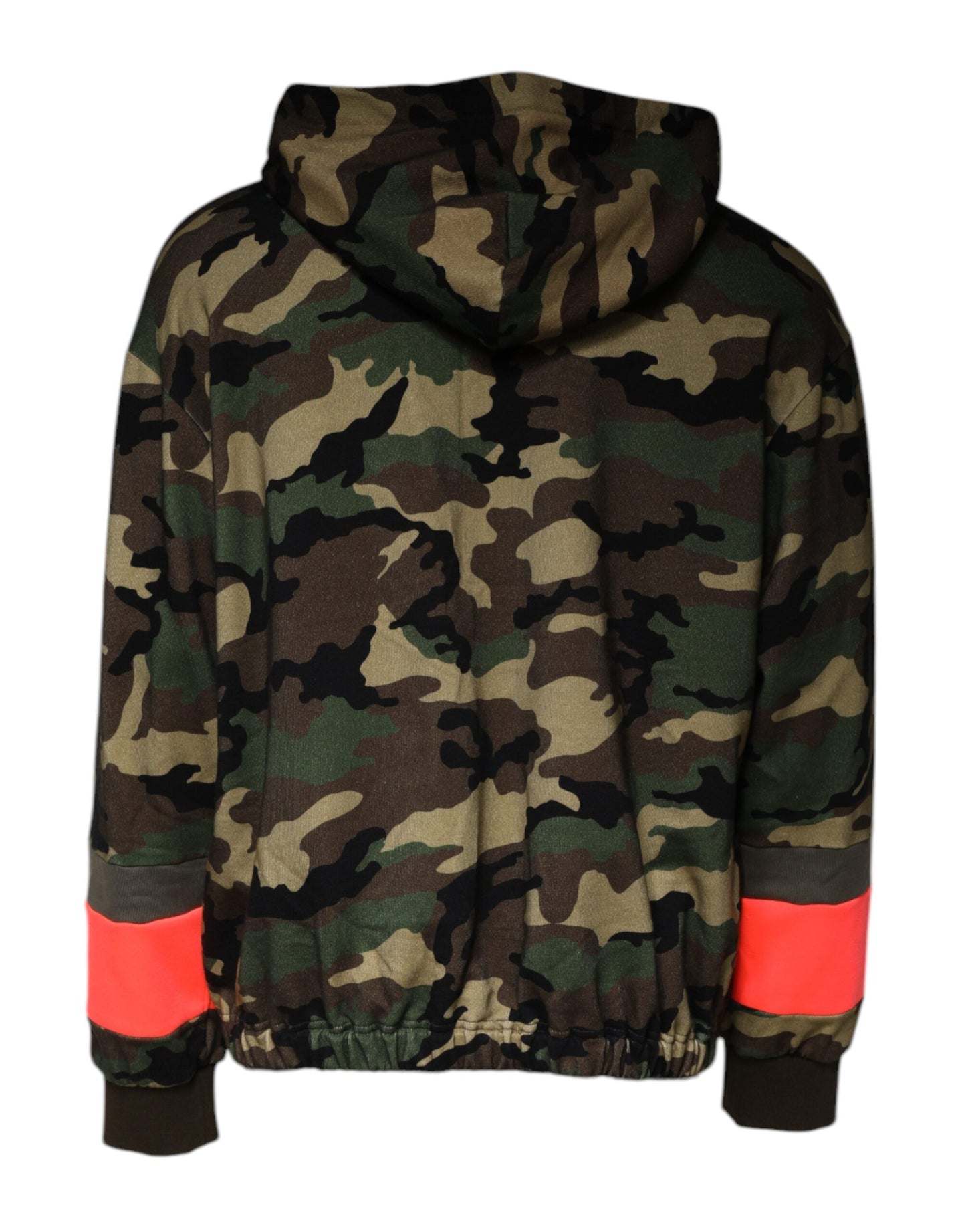 Dolce &amp; Gabbana Multicolor Camouflage Kapuchon Sweatshirt Trui voor Heren