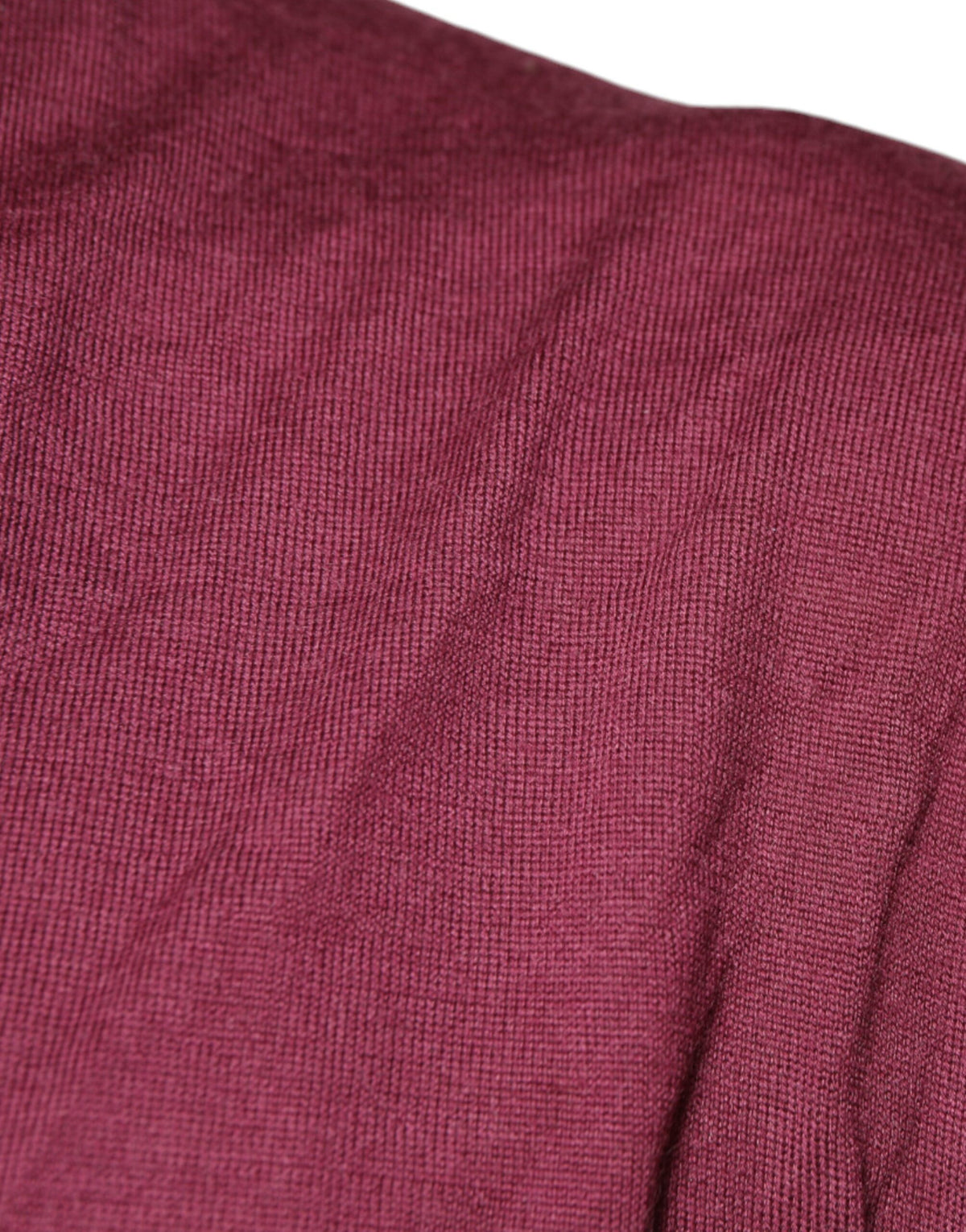 Pull en cachemire à col en V pour homme, couleur bordeaux, Dolce &amp; Gabbana