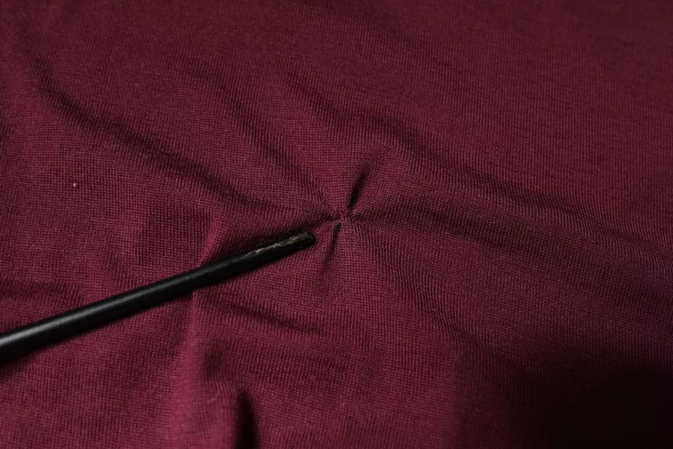 Pull en cachemire à col en V pour homme, couleur bordeaux, Dolce &amp; Gabbana