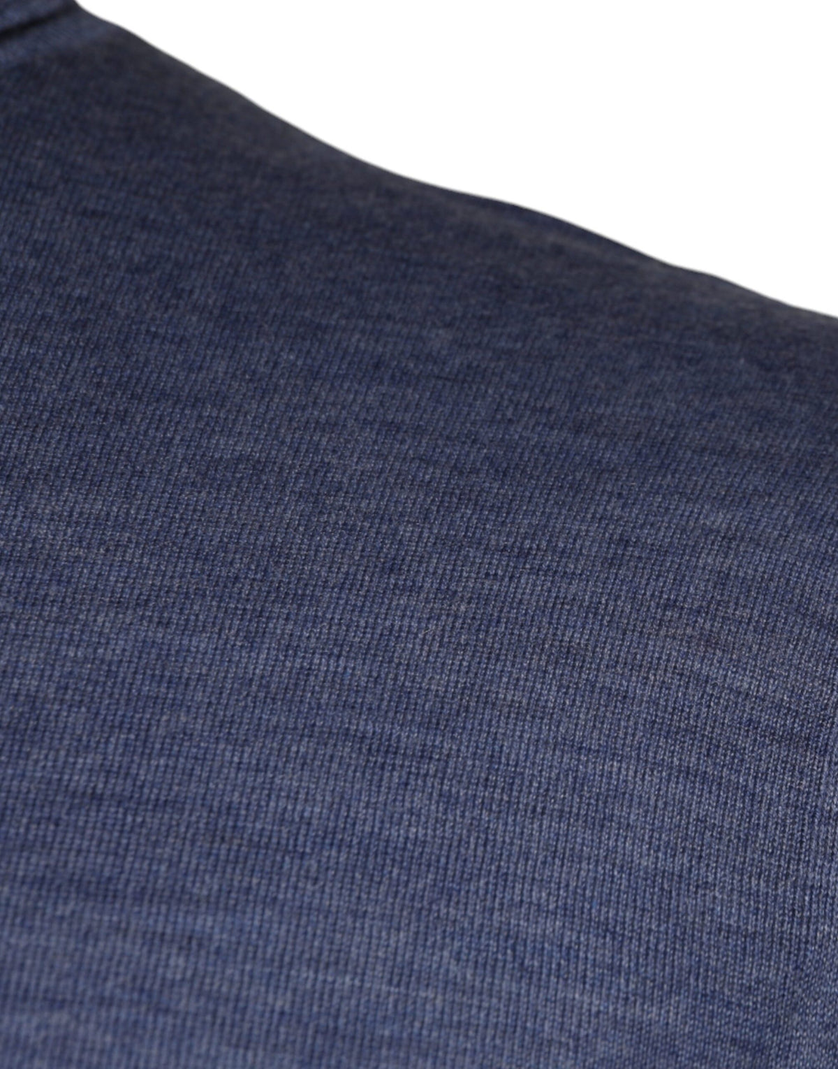 Pull en tricot à col montant à manches longues violet et bleu de Dolce &amp; Gabbana