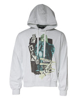 Pull en coton à capuche blanc Caesar de Dolce &amp; Gabbana