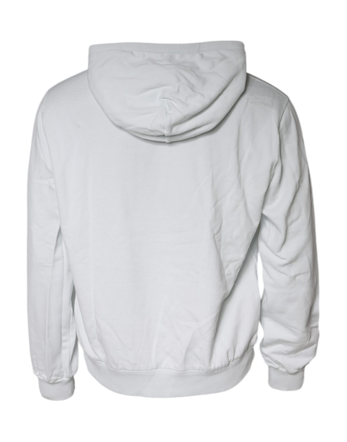 Pull en coton à capuche blanc Caesar de Dolce &amp; Gabbana