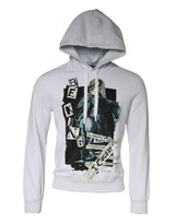 Pull en coton à capuche blanc Caesar de Dolce &amp; Gabbana