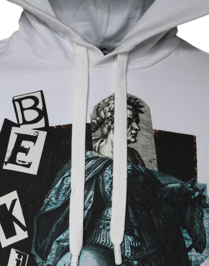 Dolce &amp; Gabbana Witte Caesar Katoenen Trui met Kap
