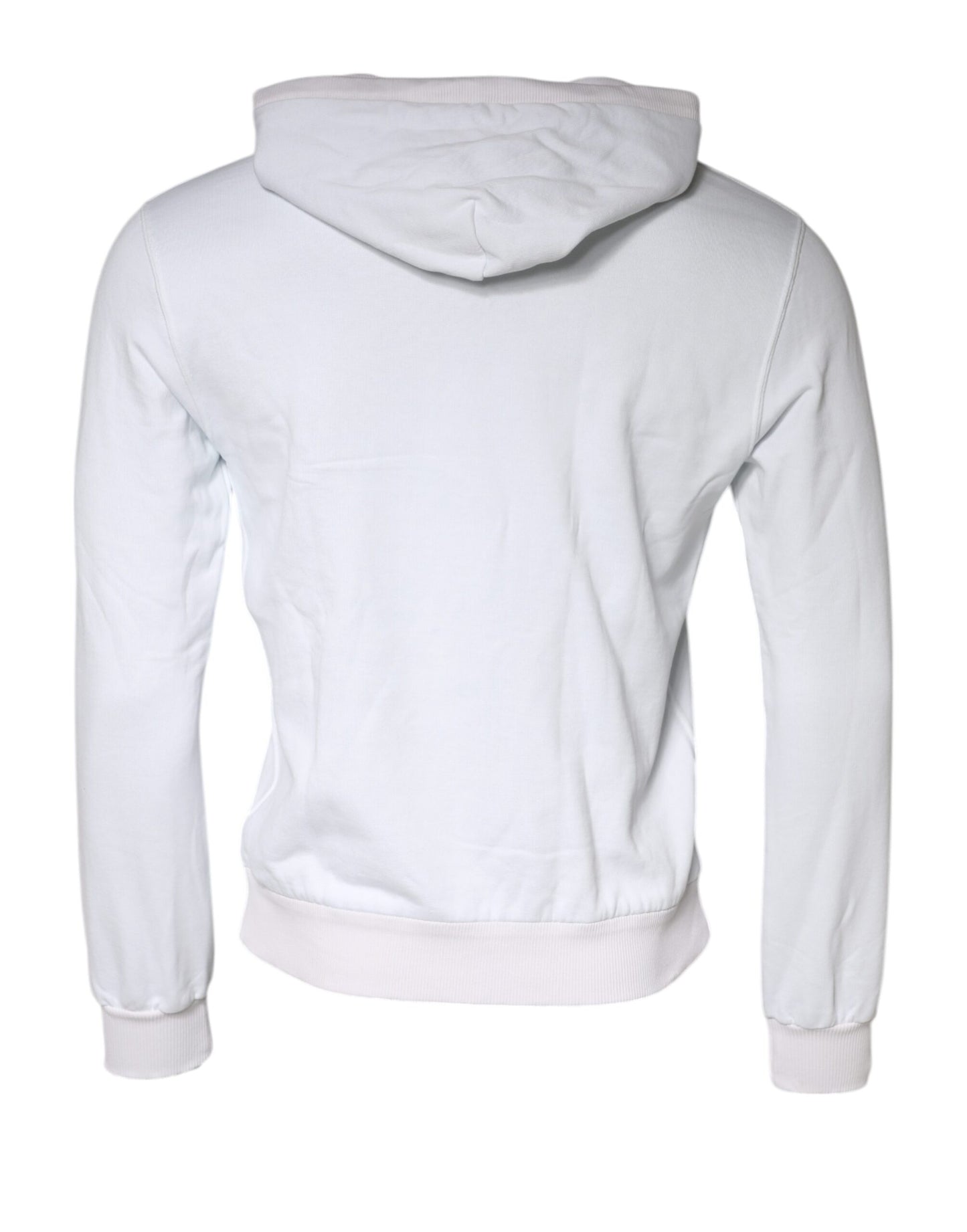 Dolce &amp; Gabbana Witte Caesar Katoenen Trui met Kap