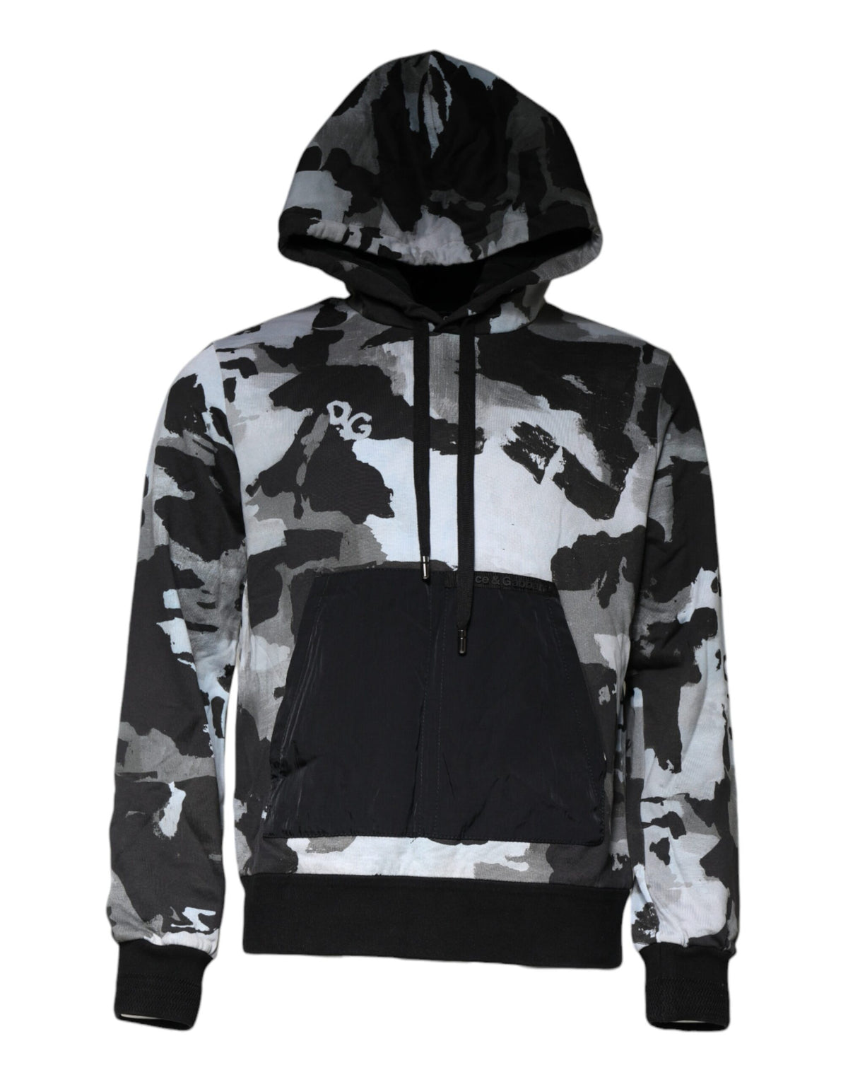 Sweat à capuche homme multicolore camouflage Dolce &amp; Gabbana
