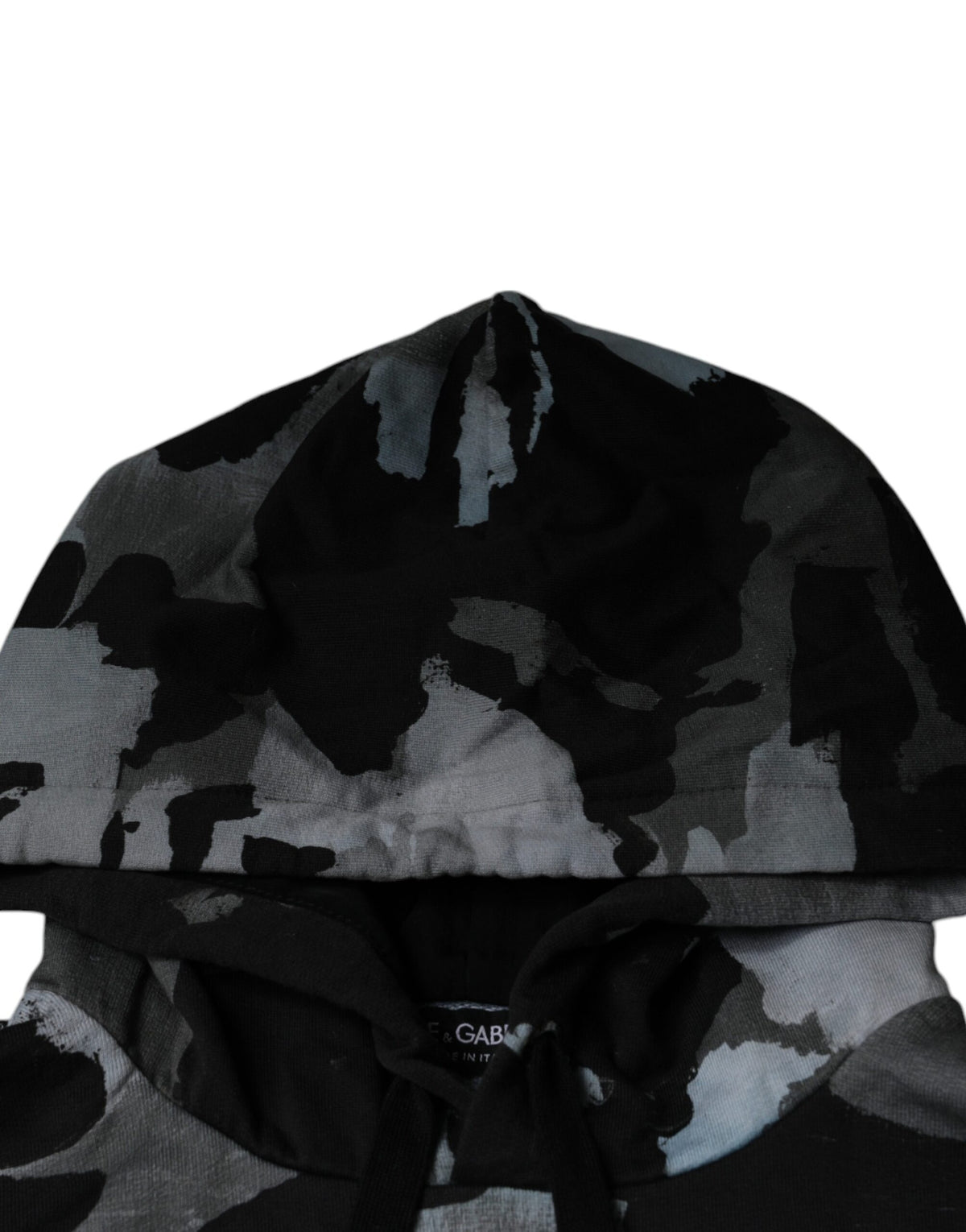 Sweat à capuche homme multicolore camouflage Dolce &amp; Gabbana