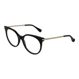 Max Mara Black Women Glasses Frame - Elegant Butterfly Design