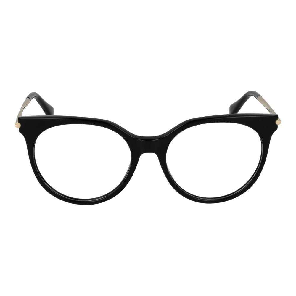 Max Mara Black Women Glasses Frame - Elegant Butterfly Design