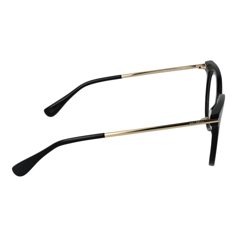 Max Mara Black Women Glasses Frame - Elegant Butterfly Design