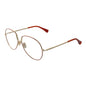Monture de lunettes pour femme Max Mara, couleur orange.