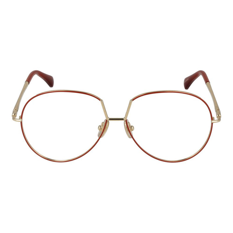 Max Mara Orange Women Glasses Frame - Élégance et Style