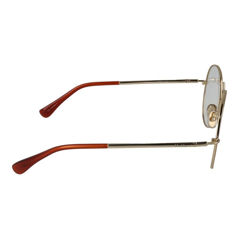 Max Mara Orange Women Glasses Frame - Élégance et Style