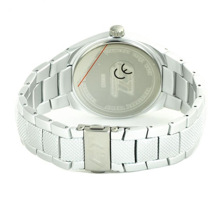 Montre Chronotech en polycarbonate argenté
