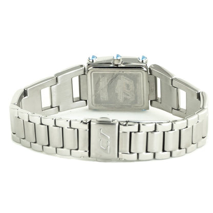 Chronotech Silver Stainless Steel Watch
