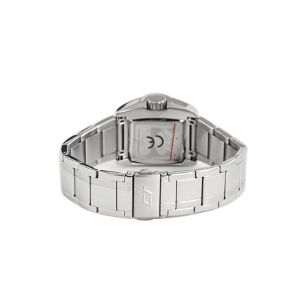 Chronotech Silver Stainless Steel Watch
