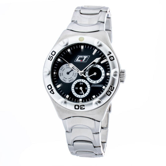 Chronotech Gray Stainless Steel Watch