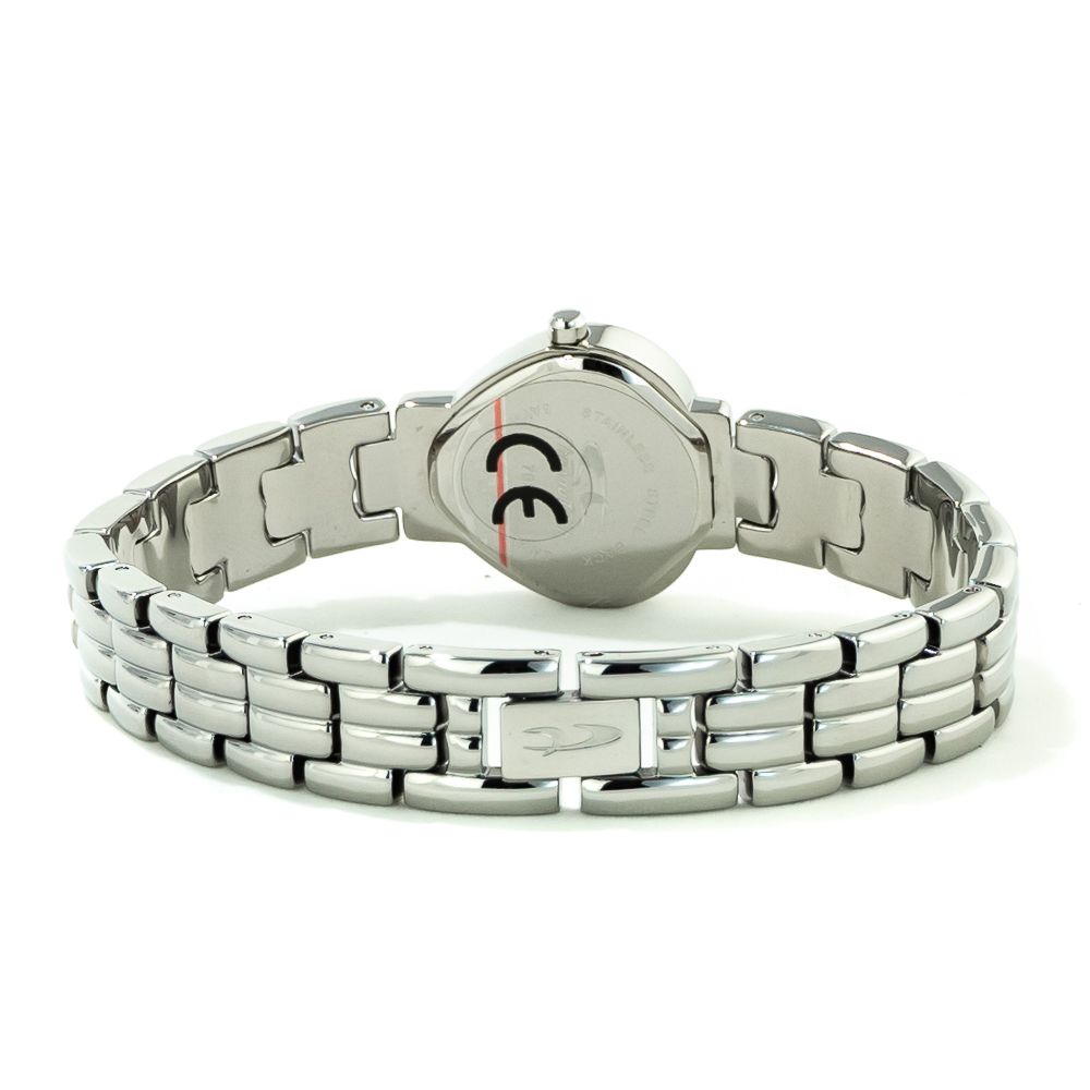 Chronotech Silver Stainless Steel Watch