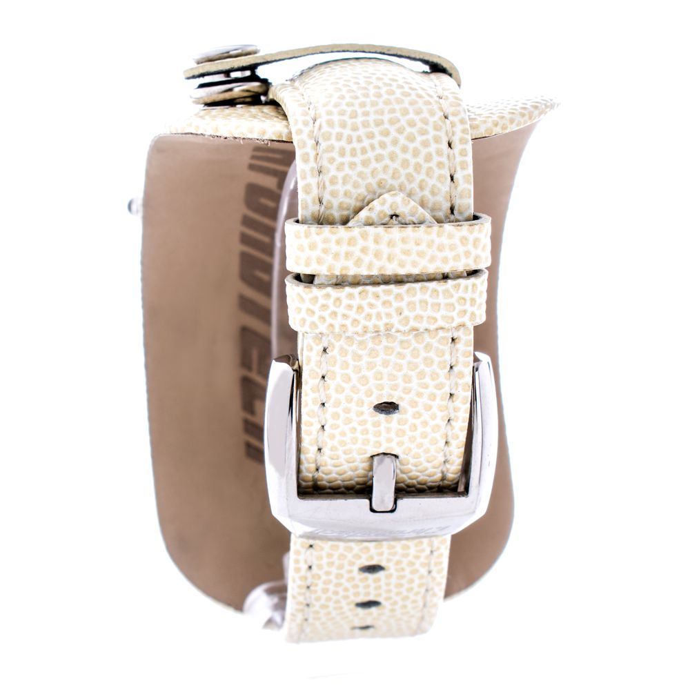 Chronotech Beige Leren Horloge