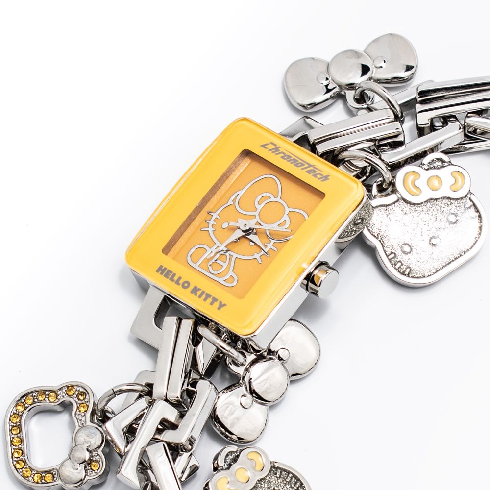 Montre Chronotech en acier inoxydable argenté