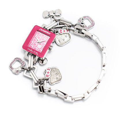 Montre Chronotech en acier inoxydable argenté