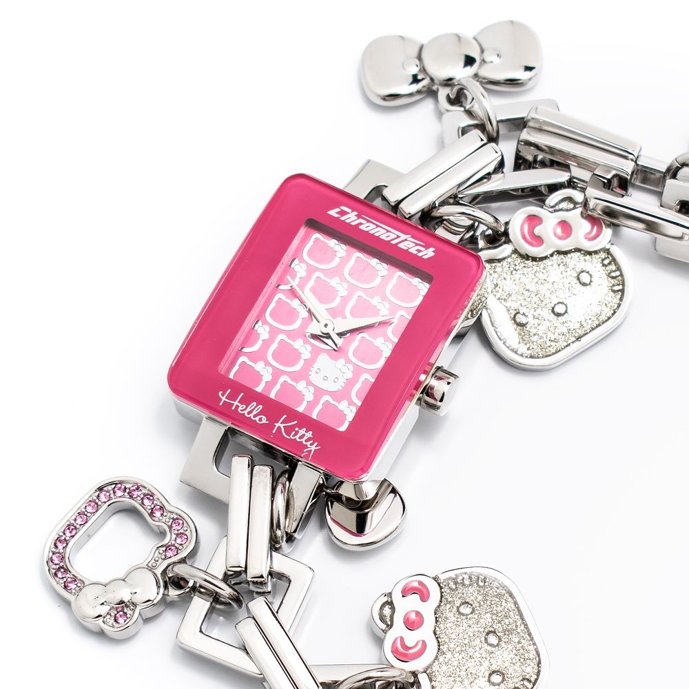 Montre Chronotech en acier inoxydable argenté