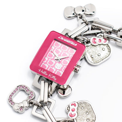 Montre Chronotech en acier inoxydable argenté