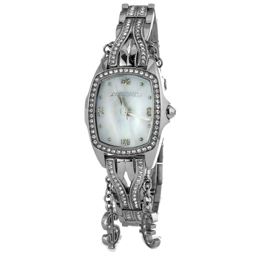 Montre Chronotech en acier inoxydable argenté