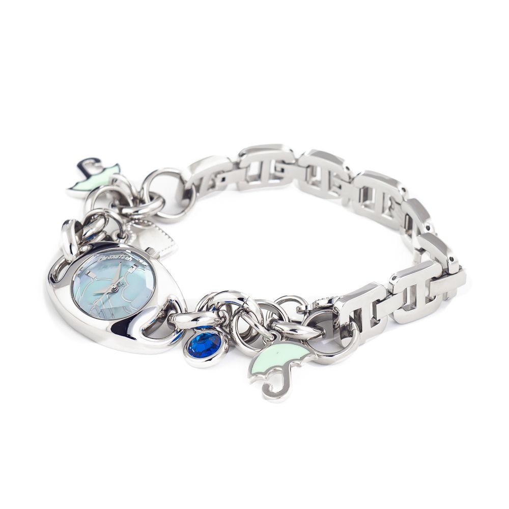 Montre Chronotech en acier inoxydable argenté