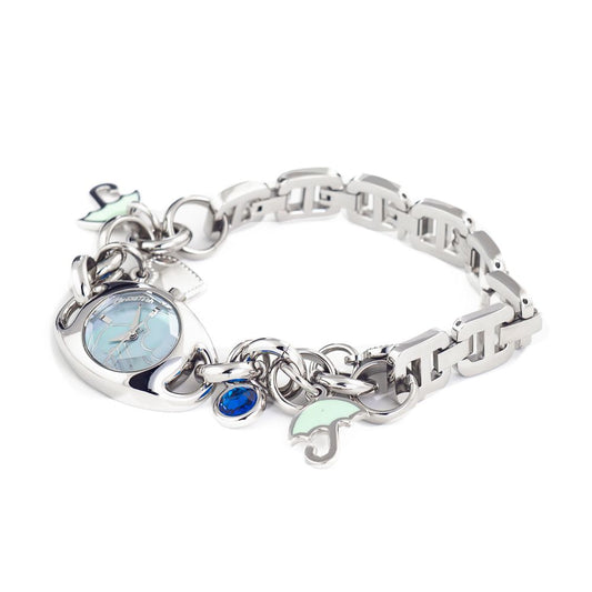 Montre Chronotech en acier inoxydable argenté